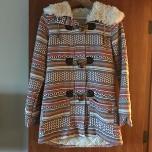 Roxy Aztec Winter Coat